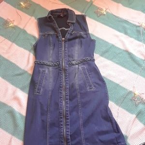 Denim dress